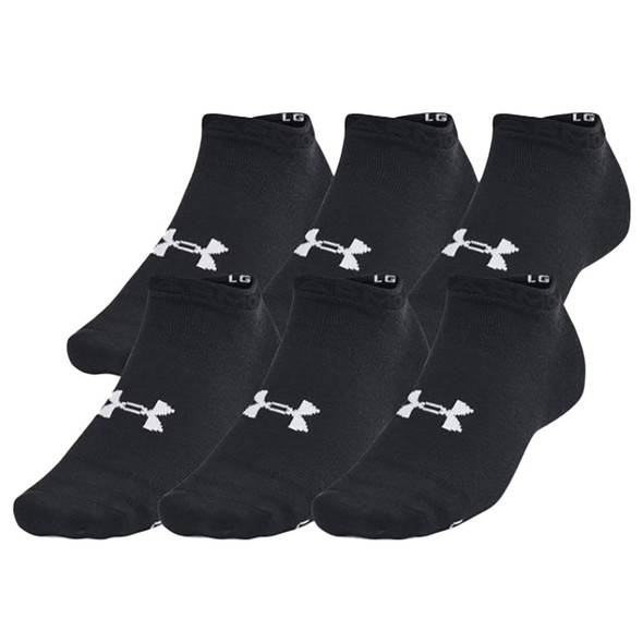 Under Armour Men's UA Essential 6-Pack Low Cut Sock